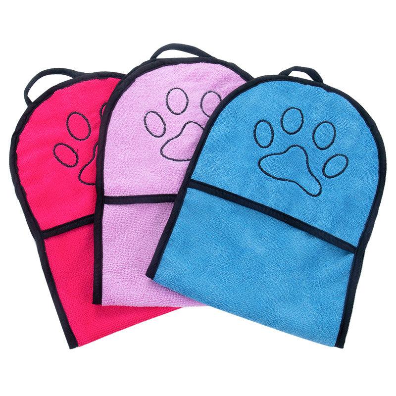 Super Dry Pet Bathrobe – Ultra Absorbent Microfiber Towel for Dogs and Cats-3